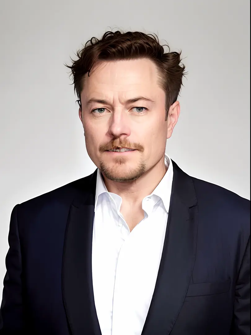 arafed man in a suit and white shirt posing for a picture, portrait of elon musk, elon musk, musk ( 2 0 2 4 ), elon musk portrai...