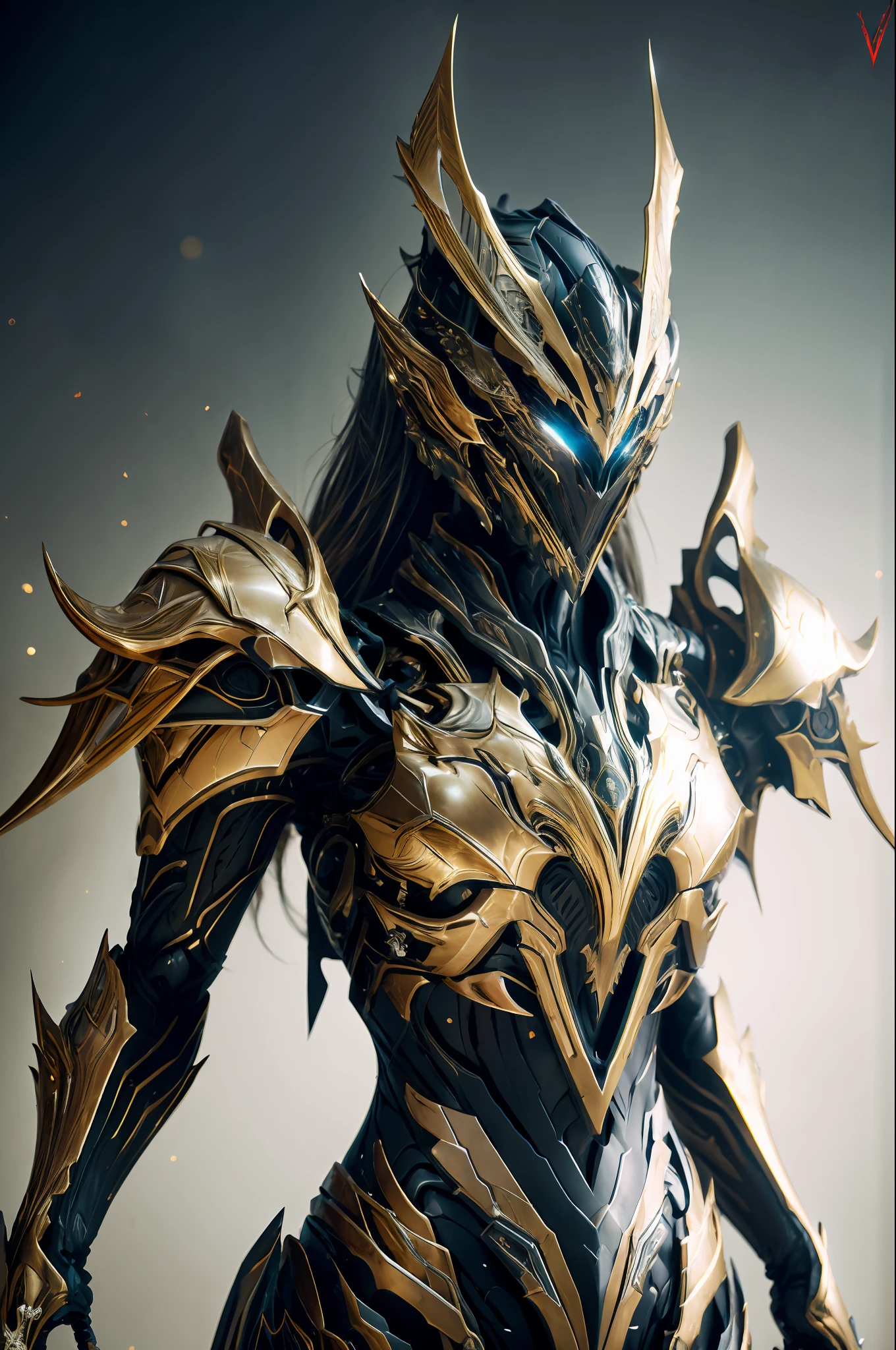 1 japanese girl, glowing eyes,  golden armor, reflective, sunshine ,  blue sky, 
dramatic lighting,
(masterpiece:1.2), best quality, high resolution,   beautiful detailed, extremely detailed, perfect lighting, 1 japanese, WARFRAME, prime,rhino prime,volt prime,saryn prime dynamic pose, intricate pattern, heavy metal, energy lines, faceless, glowing eyes, long silver hair, wind blown hair, elegant, intense, blood red and black uniform, bloody wings, solo, desert, sunny, bright, claws, dramatic lighting, (masterpiece:1.2), best quality, high resolution, beautiful detailed, extremely detailed, perfect lighting, zhongfenghua, from below