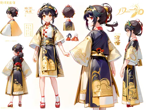Anime character of a woman in Hanfu ancient Chinese costume, wearing long and fluent clothes, beautiful anime character design, anime vision of cute girl, Kantai collection style, anime moe art style, little curve loli, Chen Jiru, little loli girl, anime c...