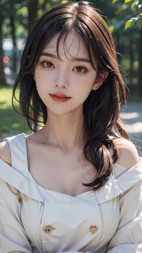 8K, Equal Eyes, Top Quality, Real Image, Complex Detail, Ultra Detail, Ultra Detail, Ultra Definition, Depth Field, (Photorealistic, Real: 1.2), Masterpiece, Good Hand, 4K, Japan People, 1girl, Fine Skin, Sharp Focus, (Film Lighting), Clavicle, Soft Lighti...