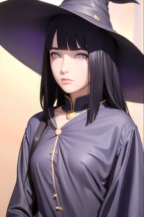 1 girl,witch, solo, long hair, (((witch attire))) , (((witch hat))) , masterpiece, perfect composition, detailed, detailed chara...
