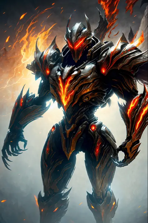 1robot fighting monsters , glowing eyes, glowing armor, red and blue mecha \(mjstyle\) ,zhongfenghua, wings ((cinematic lighting, high key,   high contrast,  ))  (reflective  , hard surface, omit details, ) smoke, fire, explosions,energy beams
 dynamic ang...