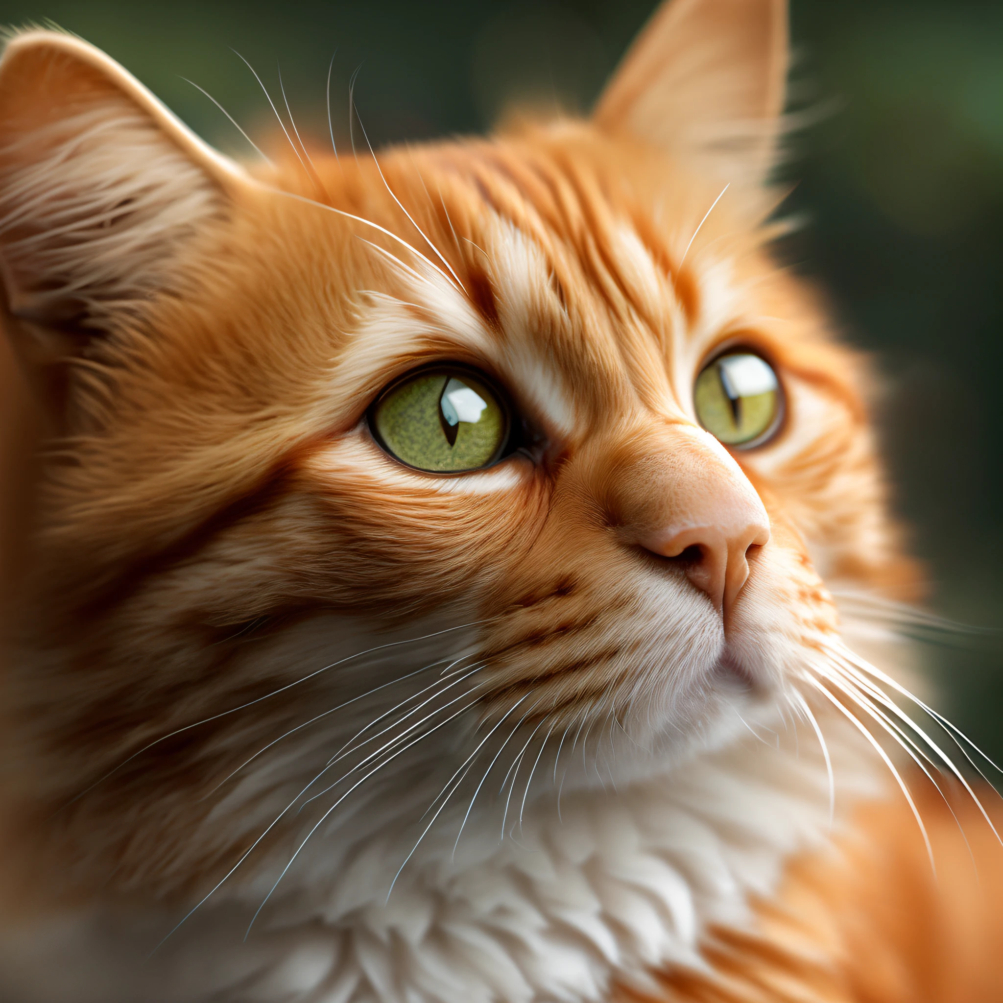 (extremely detailed CG unity 8k wallpaper,masterpiece, best quality, ultra-detailed, high resolution),(best illumination, best shadow, an extremely delicate and beautiful), dynamic angle, floating, high saturation, 

[Foto GingerTomCat, detailed and beautiful green eyes, white fur with orange spots, cat ears, collar with a bell, (playful:1.3), cute expression, long whiskers, soft and fluffy, cute paws, (toy:1.2), looking at viewer, long shot]:0.9