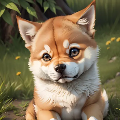Shiba Inu Dog Cute Top Quality Masterpiece Ultra High Definition