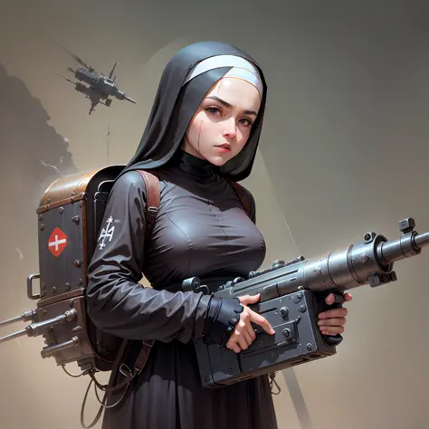 nun using minigun --auto --s2