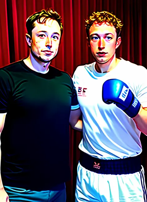 elon musk and mark zuckerberg boxing