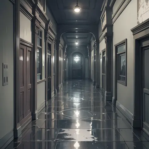 Create a realistic  and nostalgic image that encapsulates the essence of the Resident Evil gamefranchise across multiple generations.  Transport viewers into the world of Resident Evil with an atmospheric depiction that evokes a sense of nostalgia for long...