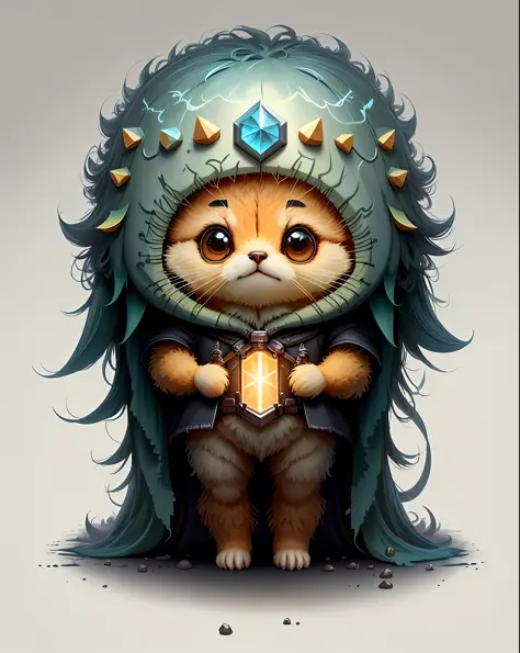 "Create a masterful masterpiece of cute creatures with ultra-detailed concept art inspired by . Utilize Stable Diffusion's power...
