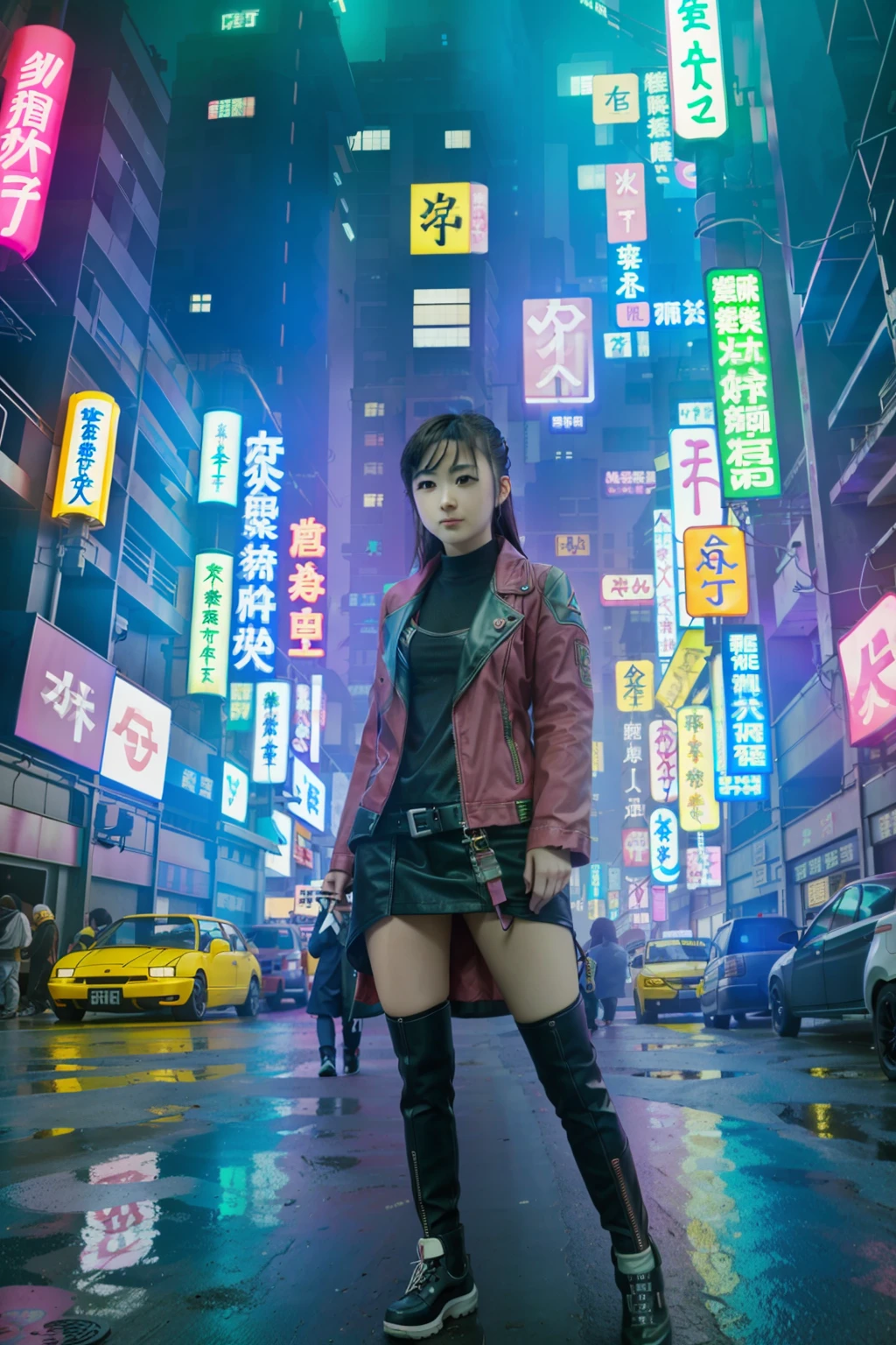 Cyberpunk Girl Kawasaki Ohashi