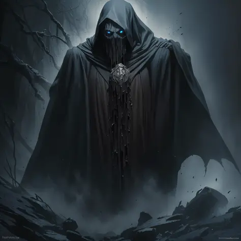 portrait of hyperdetailed terrifying dementor from harry potter, cinematic shot on canon 5d, ultra realistic skin, accurate hands, Steve Henderson, Fabian Perez, Henry Asencio, Jeremy Mann, Marc Simonetti, fantasy, magical, horror atmosphere --auto --s2