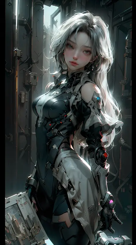 ((best quality)), ((masterpiece)), (detailed:1.4), 3d, an image of a beautiful cyberpunk female,hdr (high dynamic range),ray tra...