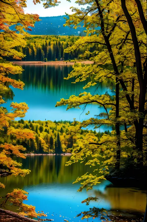 tranquil lake