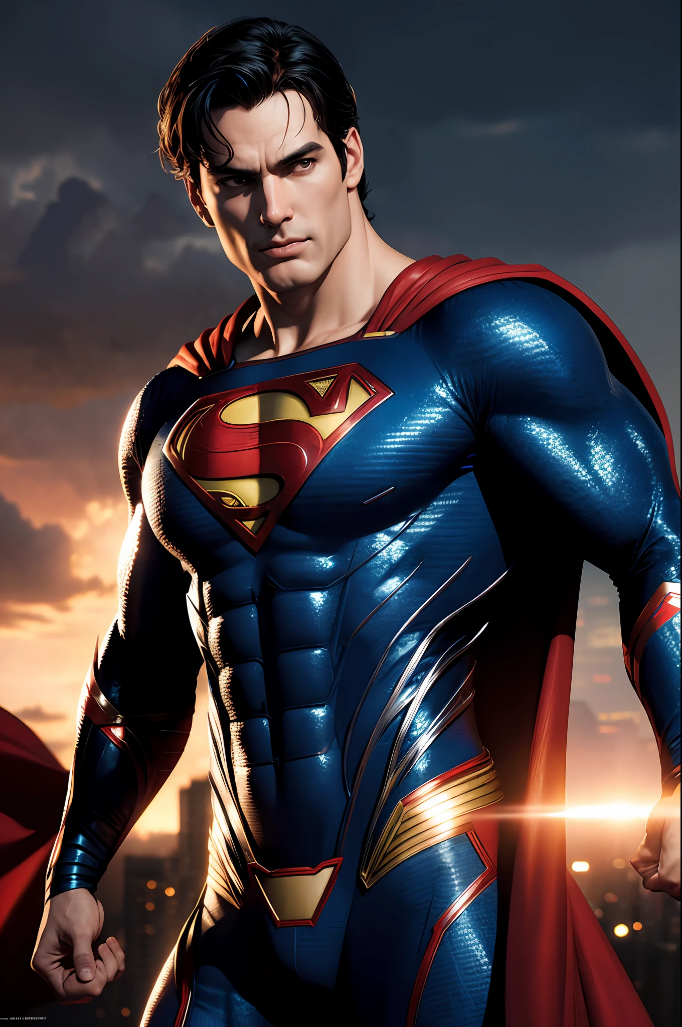 DC Comics, Superman, realistically, dynamic lights, old - SeaArt AI