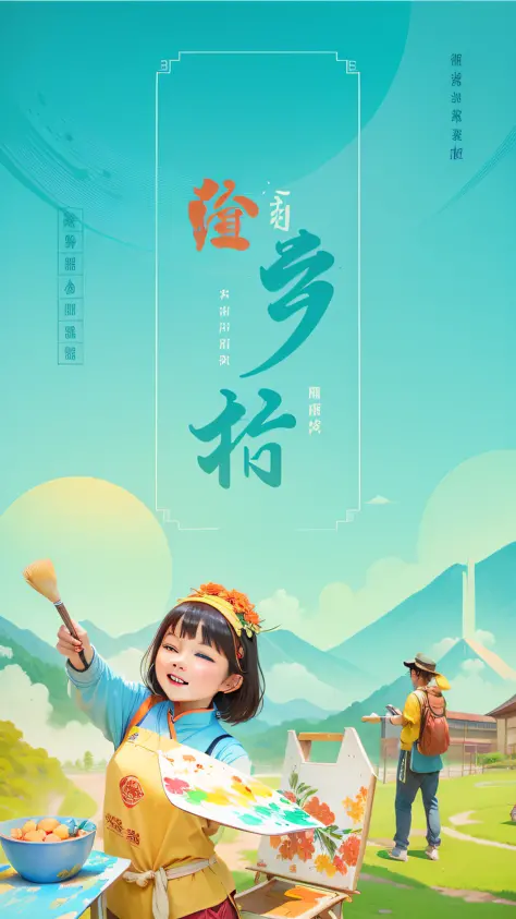 "Painting the Countryside" Mandarin Promotion Activity Fujian Normal University --auto --s2