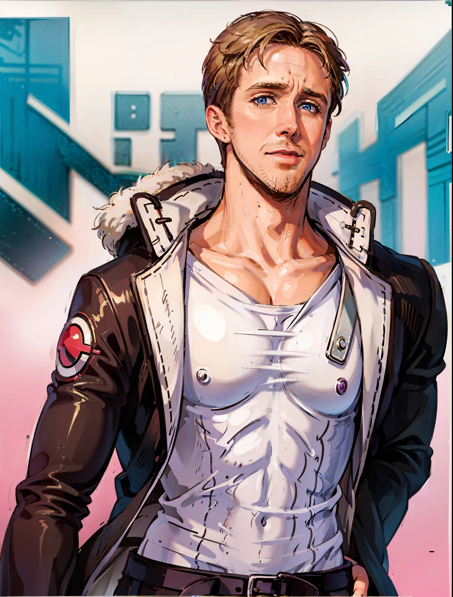 Ryan Gosling, Style d&#39;anime Jo Jo