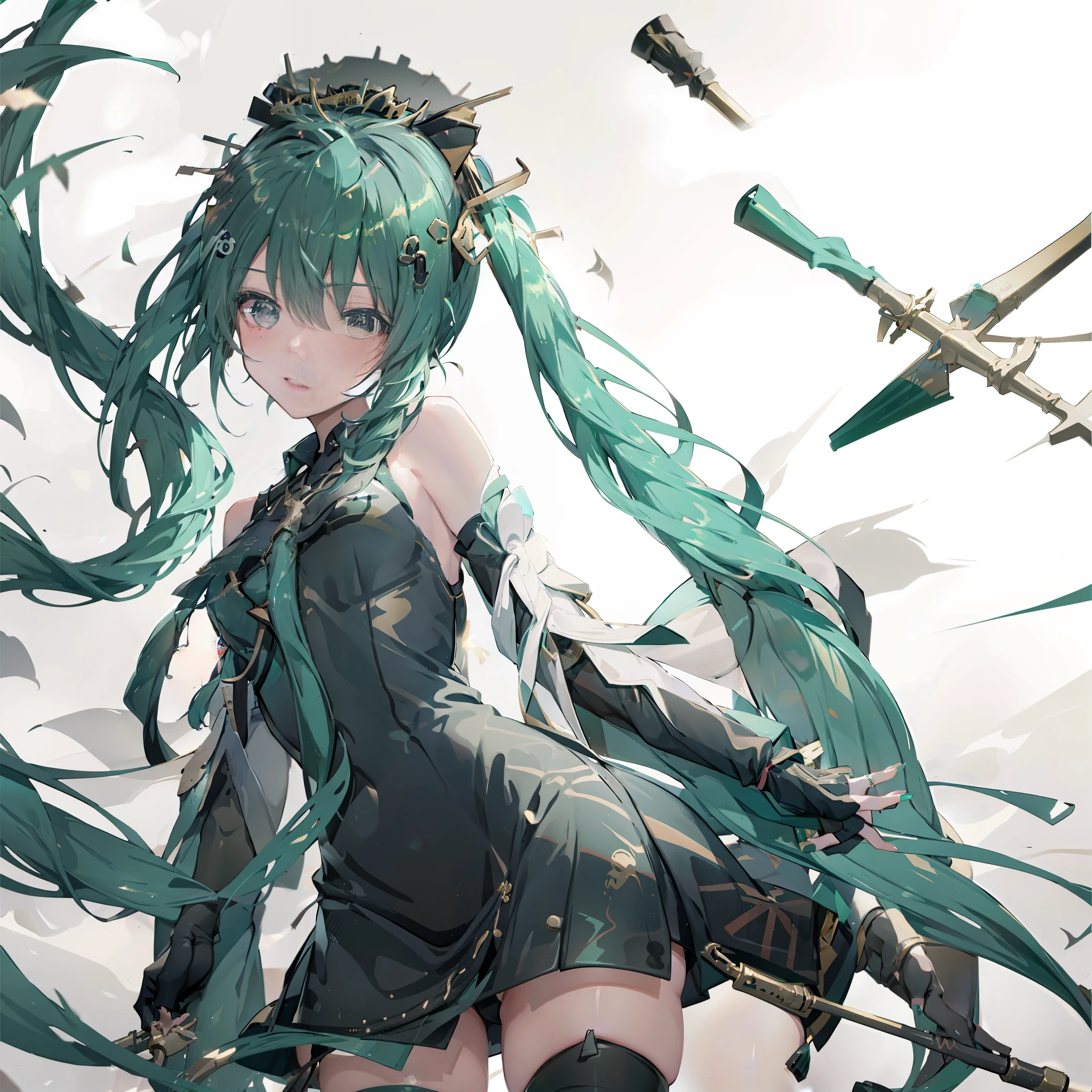 初音未來雙馬尾