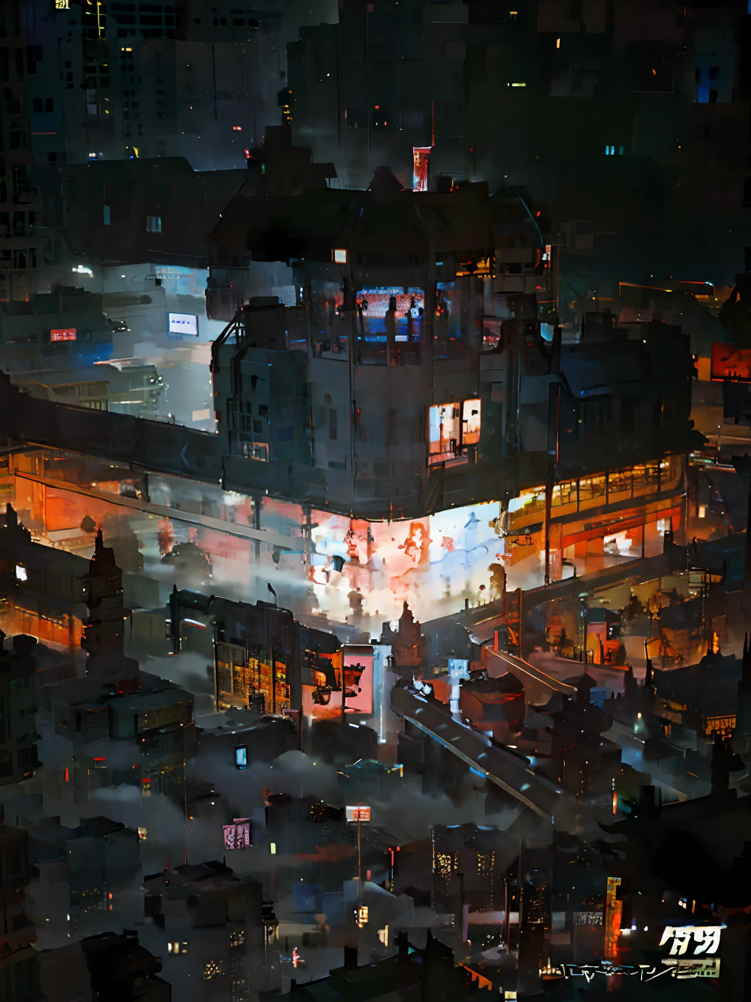 Changsha Culture, Cyberpunk, Future City, Blade Runner,