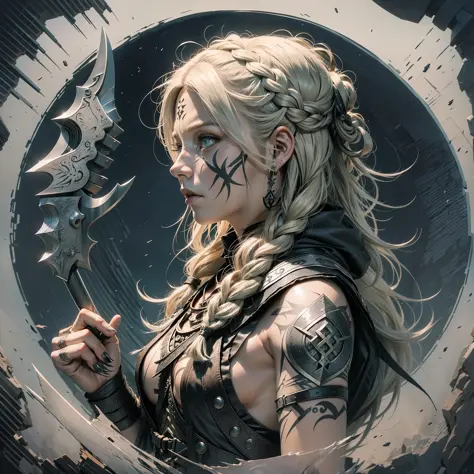 viking warrior princess tattoos