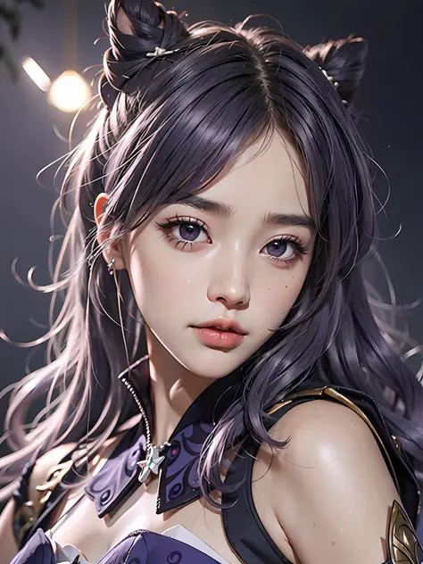Masterpiece, best quality, detail, depth of field, ultra-realistic, realistic face and eyes, realistic skin texture, cinematic lighting, ulzzang-6500, Tyndall effect, (see the audience), eyes look at the audience. 1 girl, solo, (frown, closed mouth), keqin...