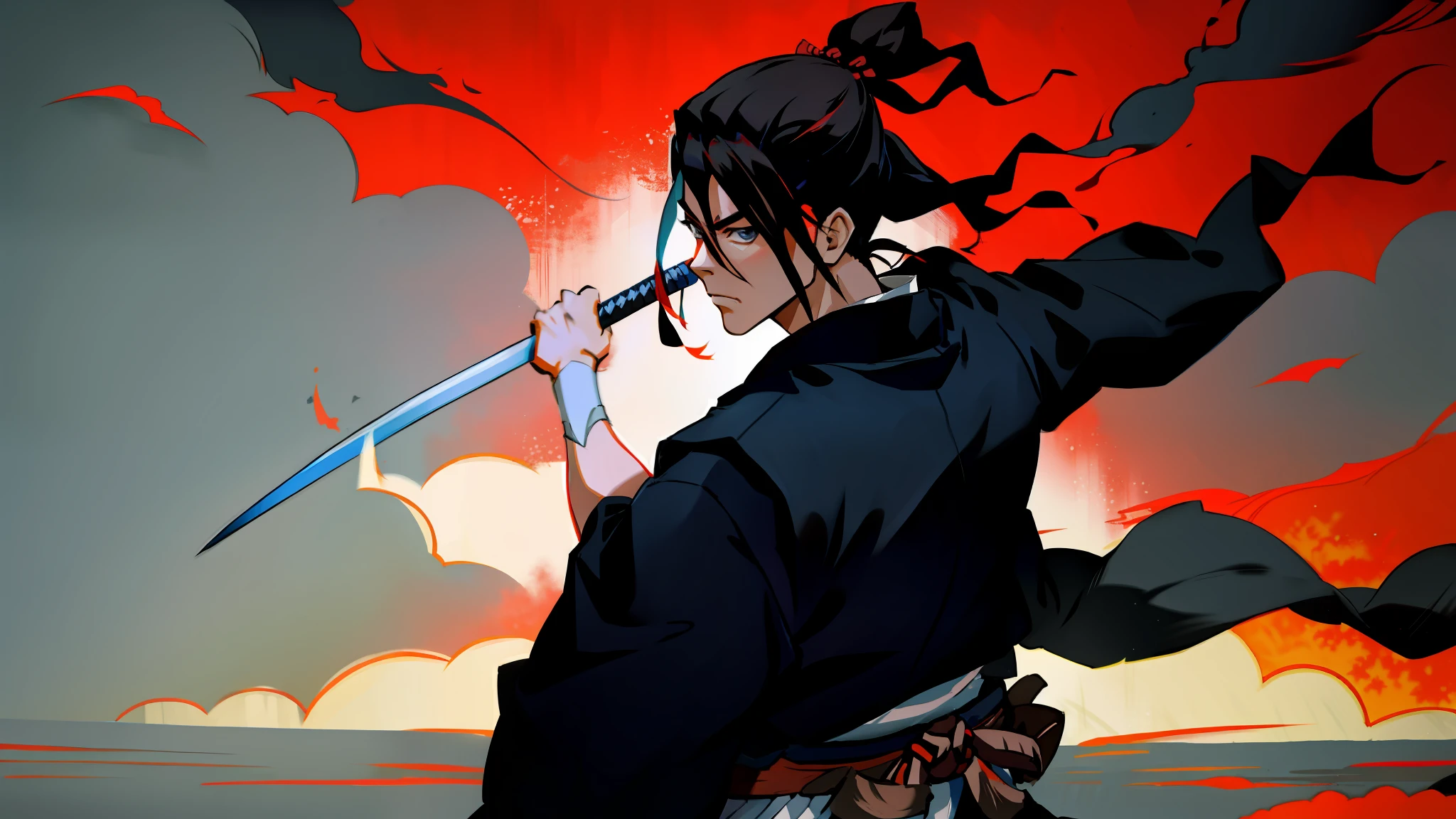 Samurai, anime, art, asian, best, blade, japanese, robot, souls, sword, HD  phone wallpaper | Peakpx