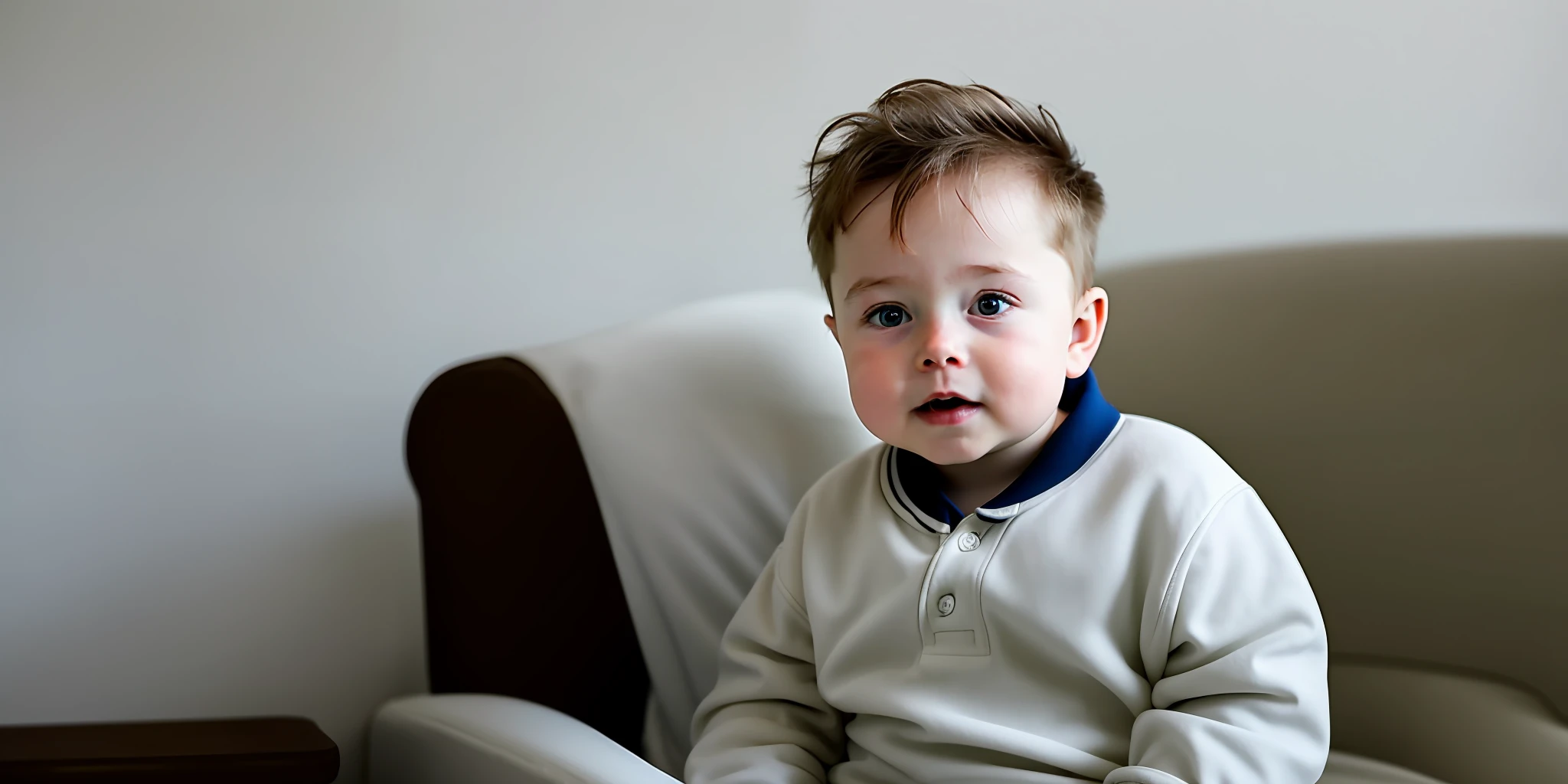 cherubic as cuddly as Elon Musk  in childhood