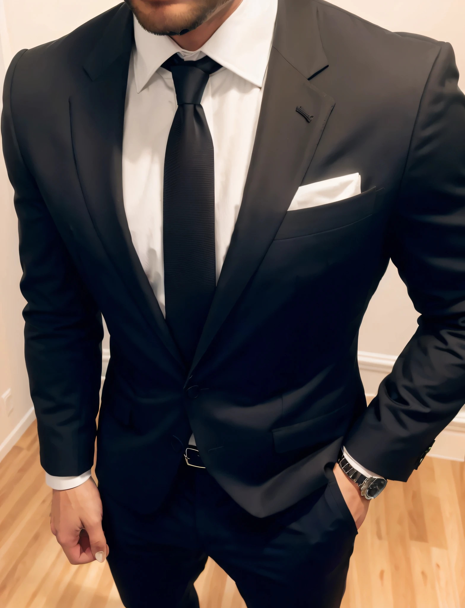 man black suit sexy tied up muscular boss