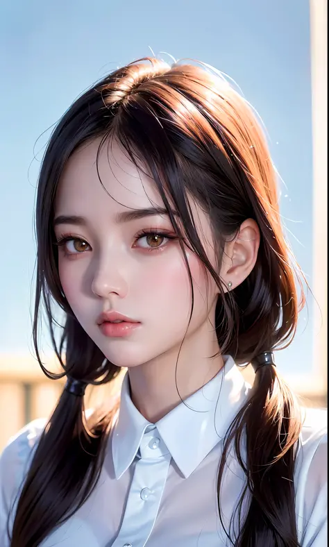 (8k, RAW photo, photorealistic:1.25) ,( lipgloss, eyelashes, gloss-face, glossy skin, best quality, ultra highres, depth of field, chromatic aberration, caustics, Broad lighting, natural shading, Kpop idol) looking at the audience With serenity and goddess...