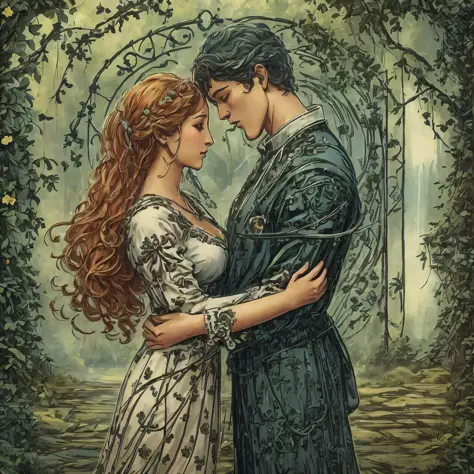 the lovers card in the tarot represents choices, connections, and unity. it depicts the image of two people, usually a man and a...