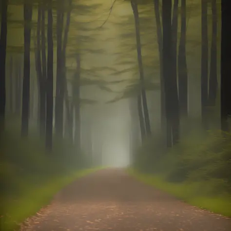 Deep forest, silence