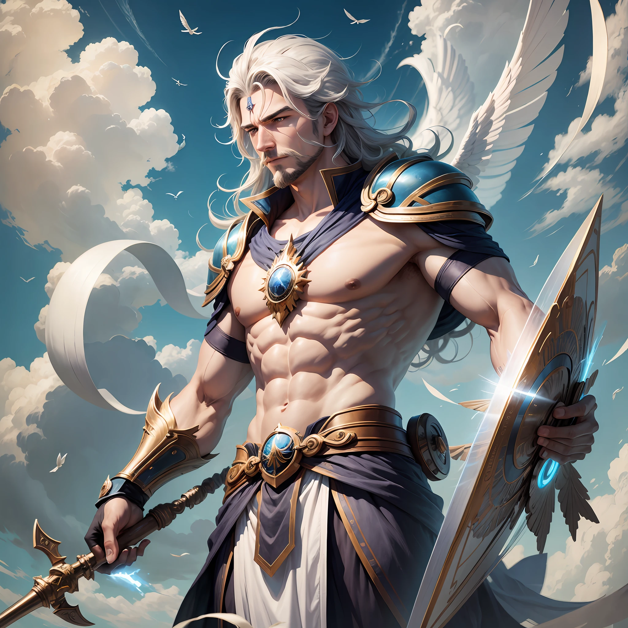 Aeolus god of the wind --auto --s2 - SeaArt AI