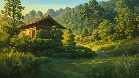 outdoor in the golden hour
Background Ghibli style village,
(fujifilm 16k) ,hyperrealistic, intricate detail, autolevel, dark, a...