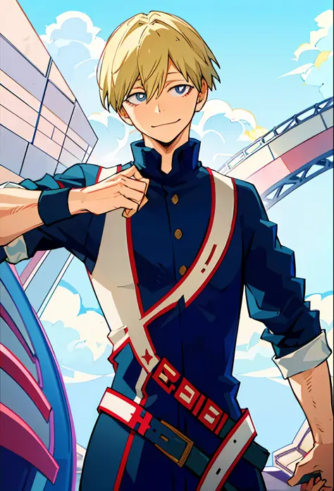 masterpiece, best quality, high quality, 1boy, solo, male focus, looking at the viewer, upper body, monoma neito