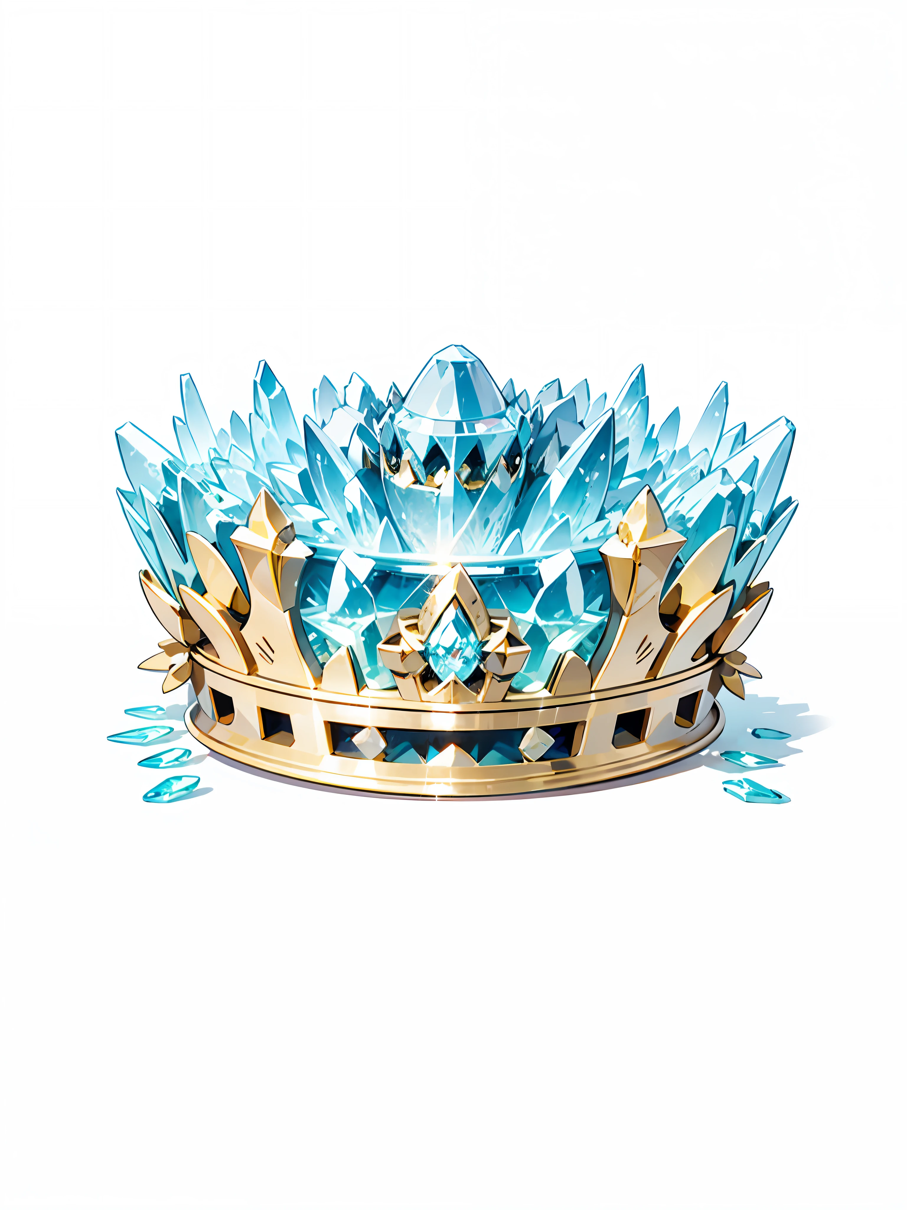 8k, (crown close-up), positive perspective!! , with a gold + diamond crown on a white background, diamond wings!! ,((((Game Crown)))),((Gold + Diamond Crown)),((Left and Right Symmetrical Crown)),((Streamlined Crown)))),(Slender Crown))),Gorgeous, Colorful, Complex Diamonds, Ultra Realistic Fantasy Crown, Crystal Crown, White Laser Crown, Crystal Corolla, Floating Crown, (Ray Tracing), (Clean Background)), Crown, Flower Corolla, Crown, Giant Diamond Crown, Diamond Headgear, Amazing Flower Corolla, Diamond Crown --auto --s2