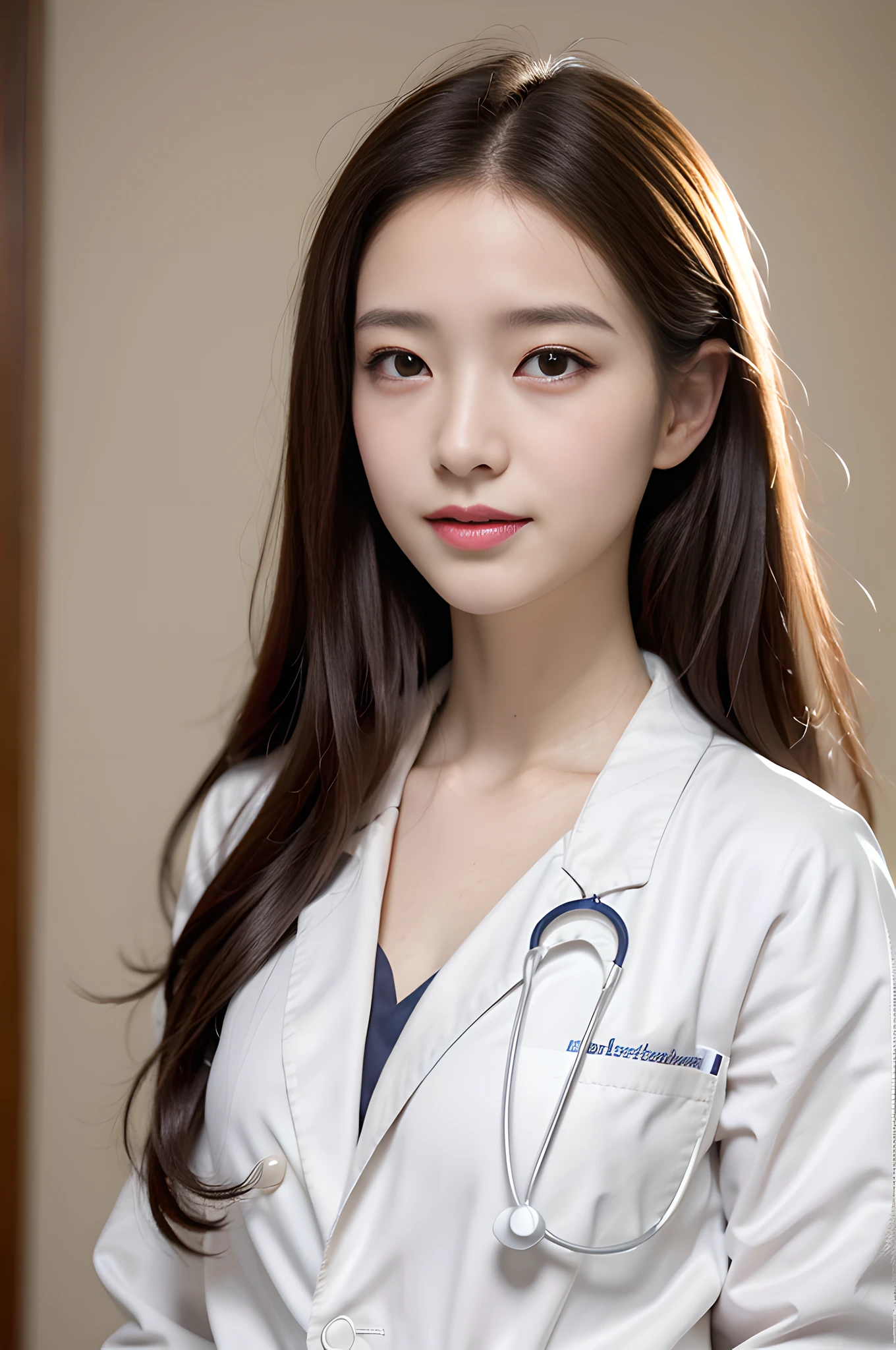 ((에프emale doctor, 거주자)), 귀 뒤의 머리카락, 행복한 눈물, 흐르는 눈물, (응 미소지어, 수줍은:1.15), 초현실주의, 실재론, depth o에프 에프ield, 시네마틱 조명, 역광, 대칭, 보케, 에프/1.8, 눈높이 샷, 85mm, 핫셀블라드, UHD, 걸작, 고품질, 높은 세부 사항, 최고의 품질, 고등어, HD, 16,000, 8K, 4K, 수상 경력, 단일성, an extremely delicate and beauti에프ul, 매우 상세한, 놀라운, 에프inely detail, 걸작, 최고의 품질, o에프에프icial art, 터무니없는, incredibly 터무니없는, huge 에프ilesize, 매우 상세한, 고등어, 매우 상세한, beauti에프ul detailed girl, 매우 상세한 eyes and 에프ace, beauti에프ul detailed eyes, light on 에프ace, 18 살, (화이트 닥터 코트:1.5), (수술복:1.3), (금발의 긴 생머리:1.2), (날씬한:1.15), (가슴이 큰:1.25), (잘록한 허리:1.15), 진료실 배경:1.25, 자세한 배경, 카우보이 샷, 낮은 각도, 에프rom below,