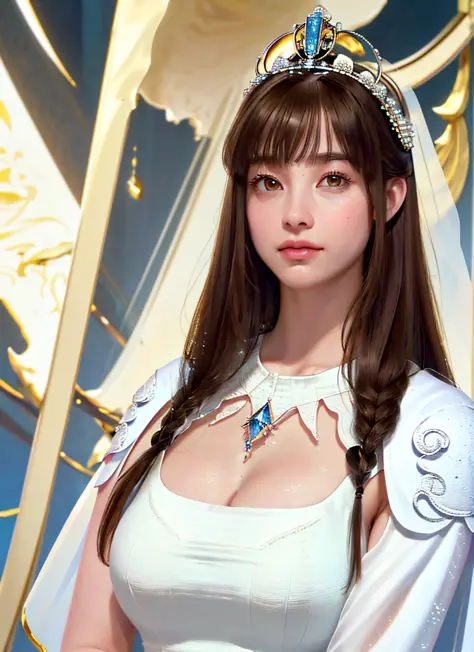 Ultra-detailed complex 3D rendering of the face, (big breasts: 7.8), glamour shot full body image, braless, long hair, viewer watch, wearing intricate super armor, barefoot, armpits, (shiny skin),((Realistic lighting, top quality, 8K, masterpiece: 1.3)), c...