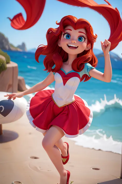 Disney's Princess Ariel dancing