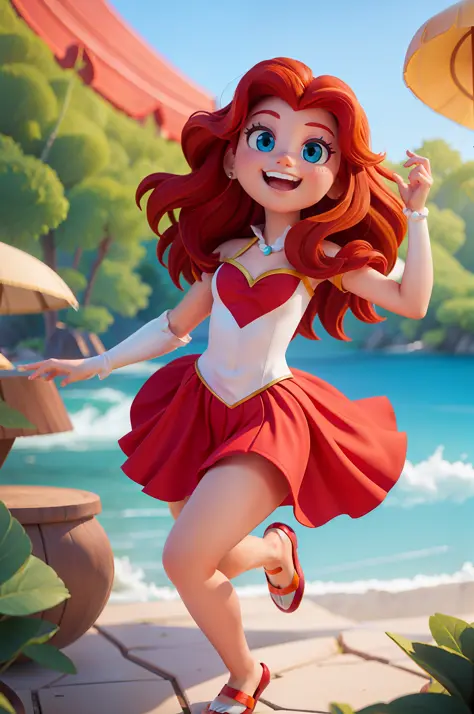 Disney's Princess Ariel dancing