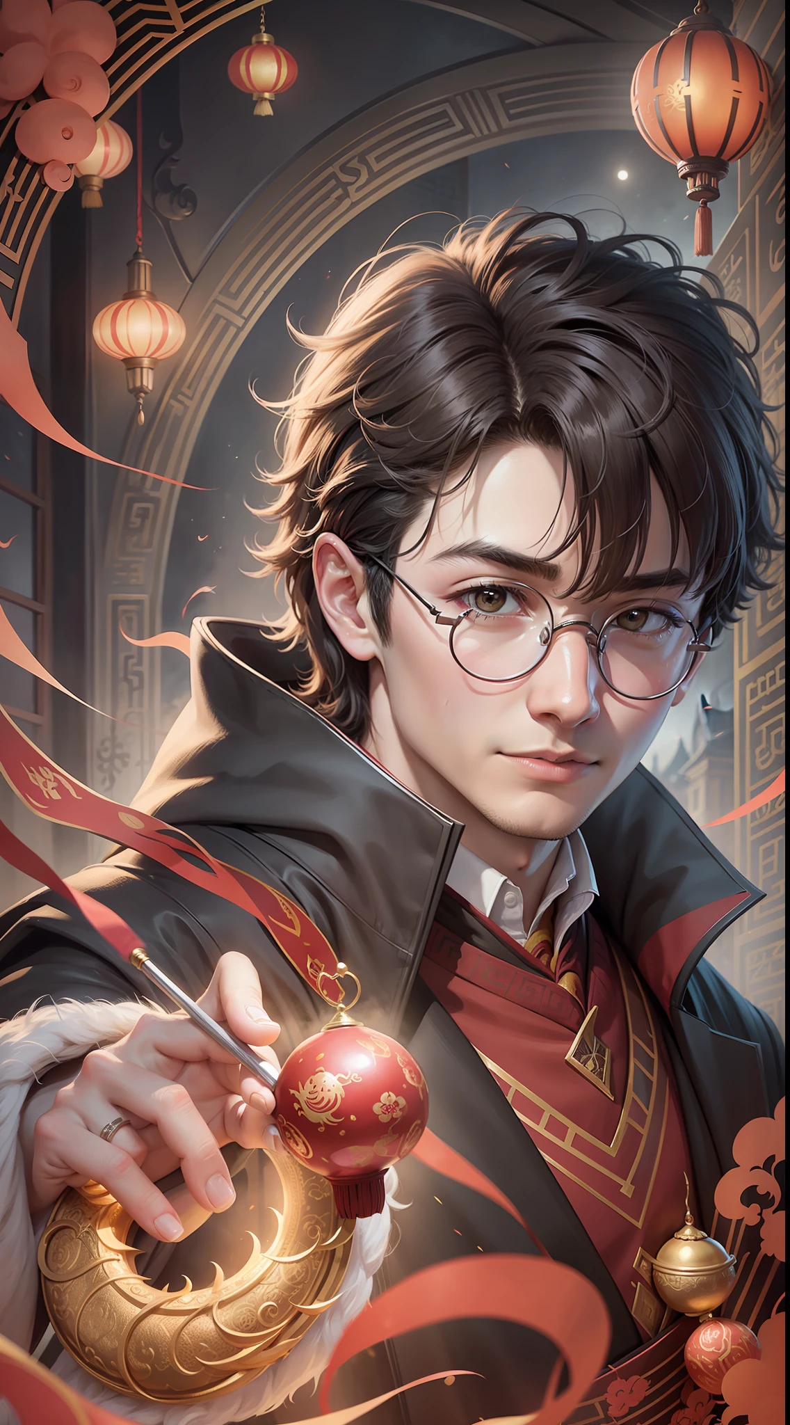 Harry Potter, 2024, Lunar New Year, Year of the Dragon, poster