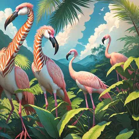 Explore Our Range To Find Pack Flamingo Jungle PSD, 60% OFF