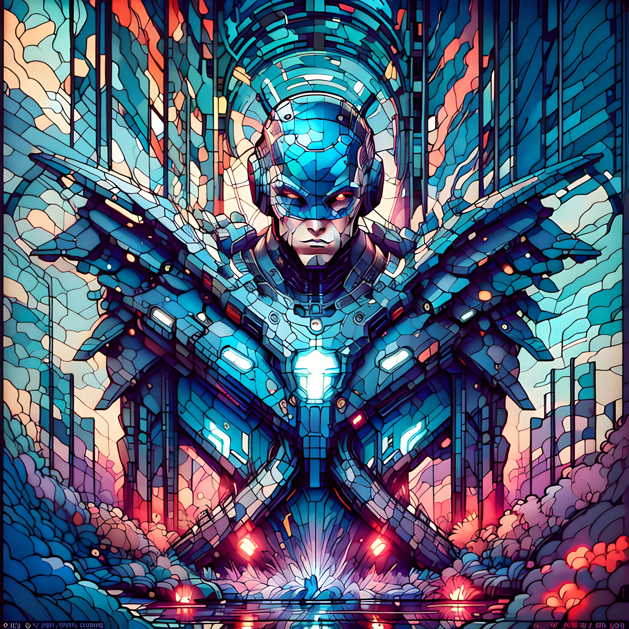 4K 1:1 cover art for an electronic music set with a futuristic and technological theme. The target audience primarily consists of young adults aged 18 to 25, with an additional focus on adults aged 30 to 40. The image should evoke curiosity and musical innovation.

The cover art portrays a sense of curiosity and innovation through its futuristic and technological elements. It incorporates sleek lines, wires, and objects in cool, metallic colors such as blues and silvers, representing the theme.

The color palette of the cover art revolves around cool and metallic hues to enhance the futuristic atmosphere. These colors create a sense of sophistication and modernity, appealing to the target audience.

The cover art prominently features the artist's name, "El Dan," adding a personal touch and creating brand recognition. The typography is modern and bold, complementing the overall futuristic aesthetic.

Overall, the cover art captures the attention of the young target audience, sparking curiosity and anticipation for the electronic music set. Its sleek and innovative design, combined with the cool metallic color palette, reflects the cutting-edge and forward-thinking nature of the music.