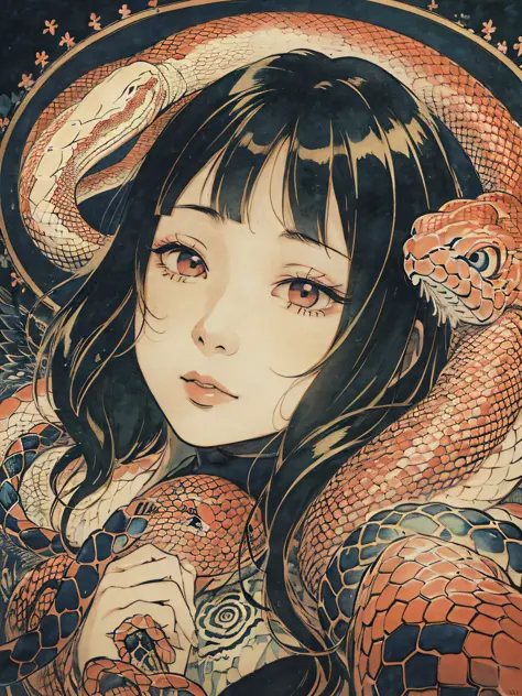 (by miwa komatsu:1.4),(by yuko higuchi:1.3),(by miho hirano),(masterpiece,best quality,官方艺术,美丽和审美:1.2),(ultra-detailed),finely d...