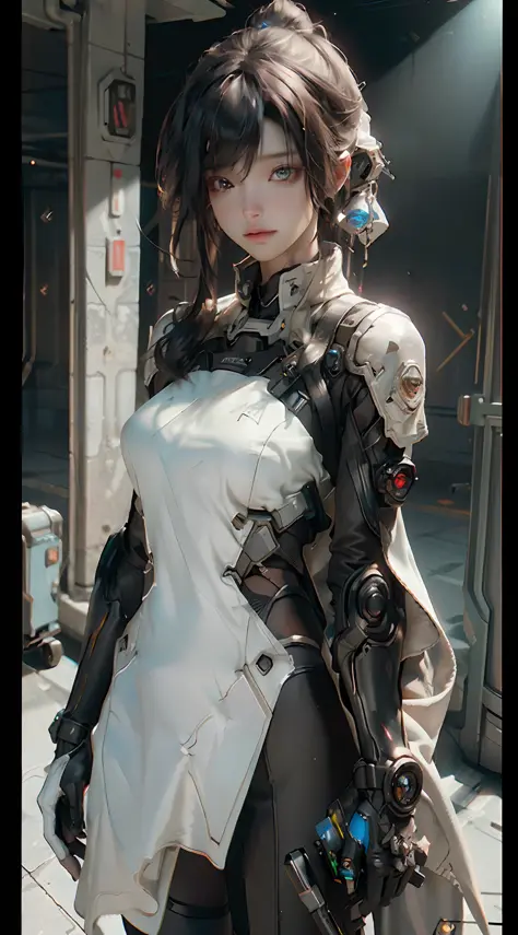 ((best quality)), ((masterpiece)), (detailed:1.4), 3d, an image of a beautiful cyberpunk female,hdr (high dynamic range),ray tra...