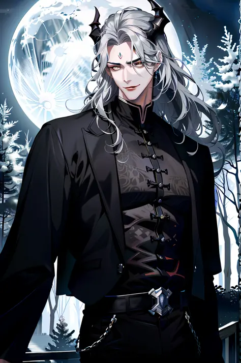 anime - style image of a male vampire in a black outfit, handsome male vampire, handsome guy in demon slayer art, male vampire, male vampire of clan banu haqim, beautiful androgynous prince, tall anime guy with blue eyes, anime handsome man, alucard, witch...