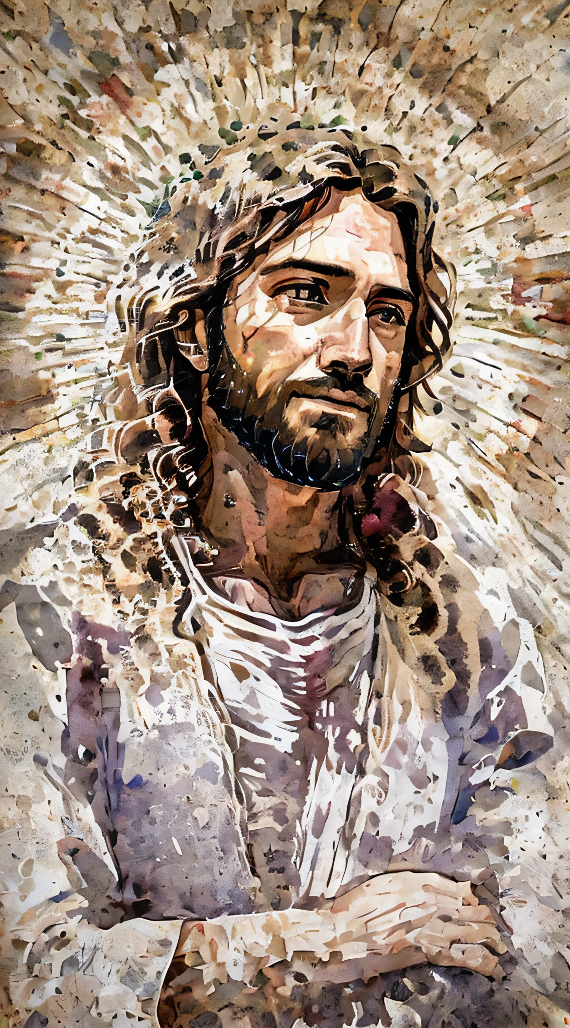 Rostro Tradicional de Jesucristo --auto --s2