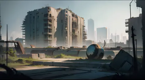 In this distant future, Earth has been reduced to an abandoned planet, covered in abandoned urban ruins and sprawling natural wi...