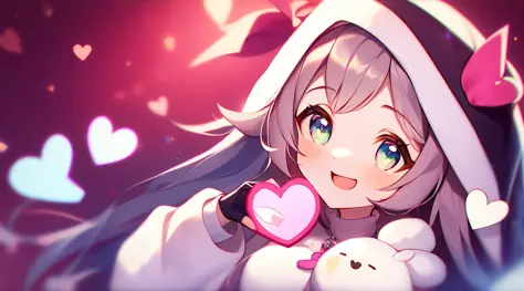 heart's cute mascot