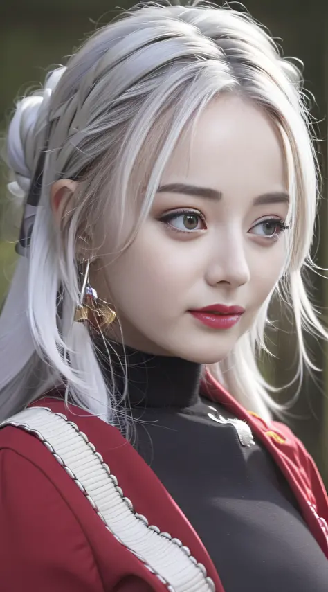 1girl,white hair,hanfu,close up,,(best quality:1.4),((masterpiece)),((realistic)),(detailed),(photorealistic:1.4),