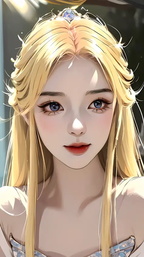 pixiv artwork, long blonde hair, perfect curves, realistic style, (hyperreal), top CG, (Tyndall effect), (cinematic light and shadow effects), top detail, 16k resolution, exquisite and detailed graphics, realistic reality, (absolutely beautiful girl), (roy...