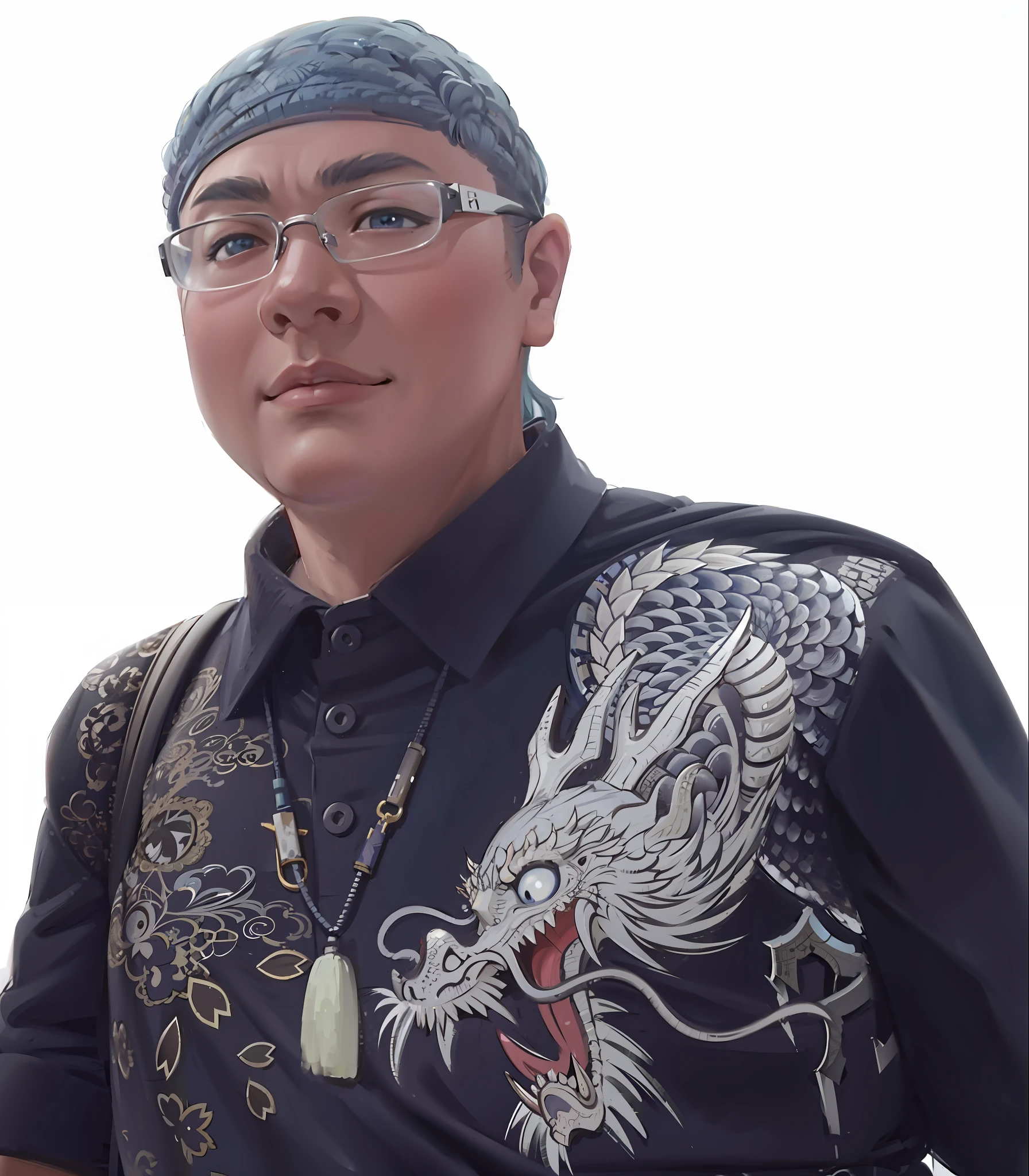 (Masterpiece), (Best Quality: 1.0), (Ultra High Resolution: 1.0), Detailed Illustration, 8K, 1Boy, Anime Boy, Chubby, Chubby, Chubby, Blue Suit Wearing, Smile, Detailed Face, Asian Face, Japanese, Oriental Face, Perfect Face, Anime Eyes, Detailed Eyes, Black Eyes, Glare, Detailed Hair, Short Black Hair, Hair Highlights, Very Detailed, Anime Style, Soft Light