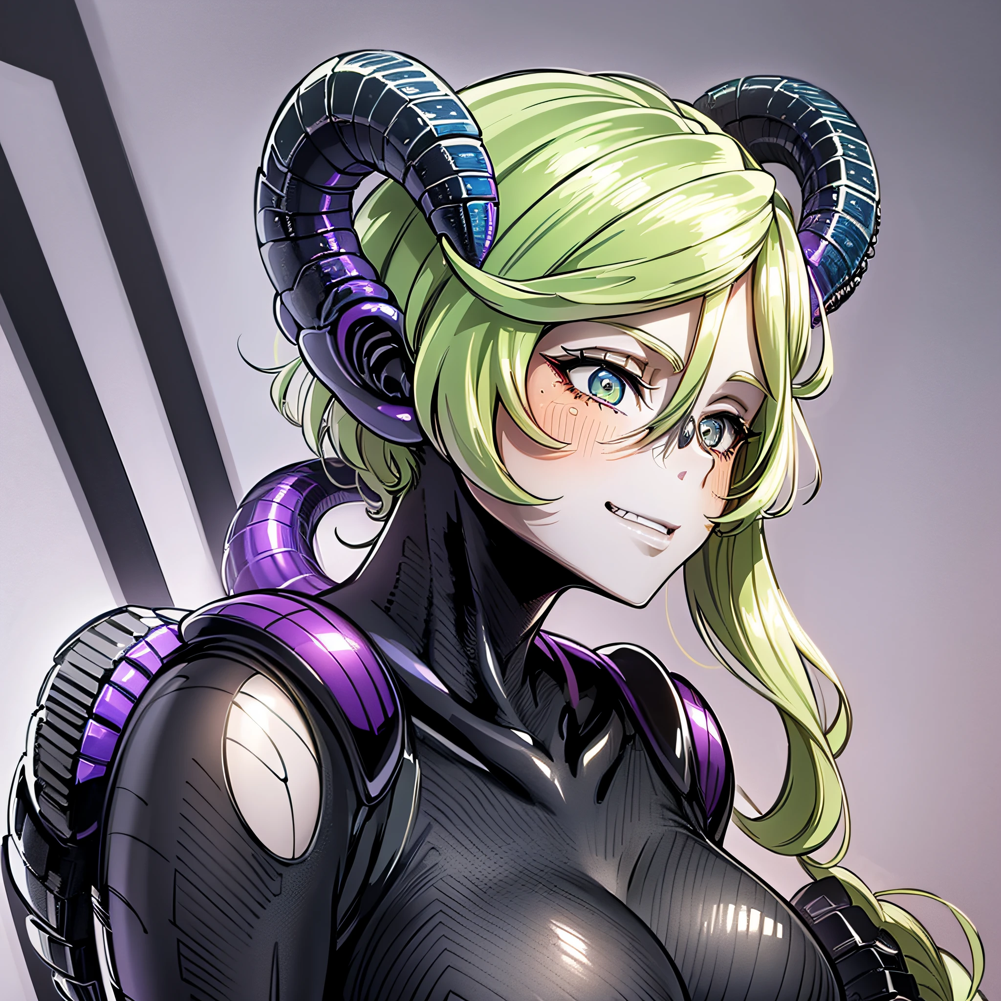 (High resolution, masterpiece, top quality, highly detailed CG, anime, official art: 1.4), ahe face, blonde hair, photos, amazing fine details, all intricate, shiny and shiny, wonderful many layers, 8k wallpaper, 3D, sketch, illustration, (solo: 1.4), transformation, corruption, (fusion of xenomorph and lady), (xenomorph form lady), (xenomorph female), (xenomorph face), (xenomorph body fused), (xenomorph body), (xenomorph tail), (fusion))))), (xenomorph female type) (solo: 1.4), (evil smile: 1.2), ( xenomorph black exoskeleton biosuit: 1.4), (xenomorph black exoskeleton bio-armor: 1.2), xenomorph cosplay, black skin,